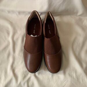 David Tate Brown Loafer Shoes Size 11W